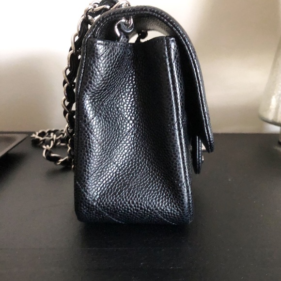 Chanel Black Caviar Square Mini - Picture 4 of 16